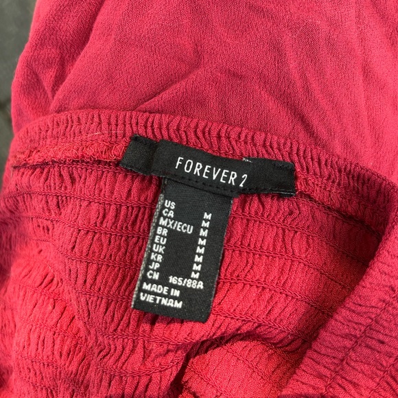 Forever 21 strapless dress, size M - Picture 2 of 2